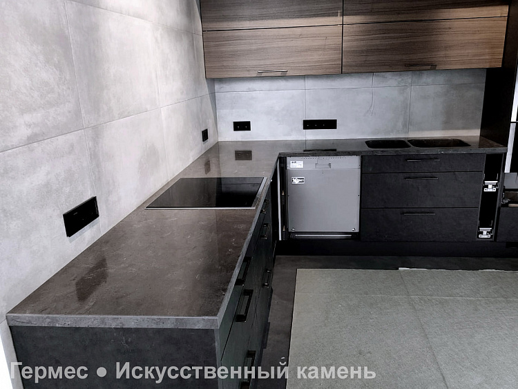 Hi-Macs M614 Aurora Umber Marmo stoneg.ru столешница с мойками из искусственного камня.jpg